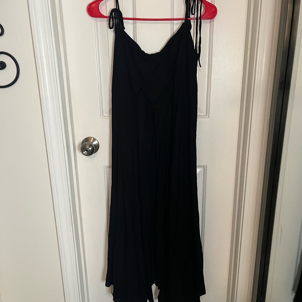 Current Mood Black Maxi Dress